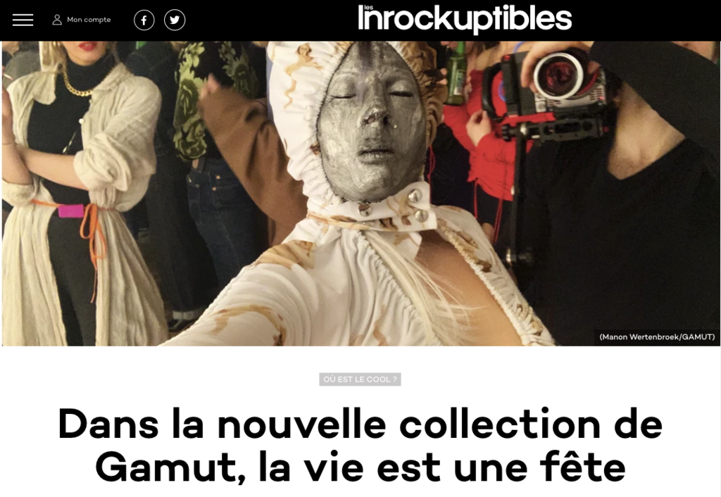 Les Inrocks website screenshot